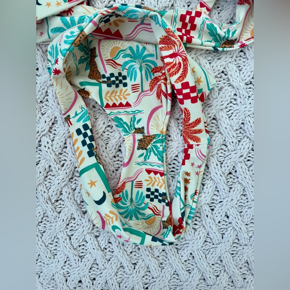 Skatie Colorful Tropical Print Bikini - Picture 5 of 6